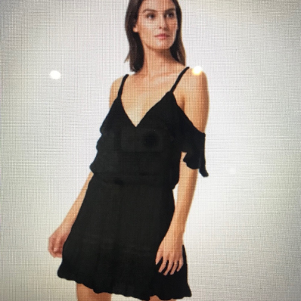 Karina Grimaldi Mini Dress in Black X Small